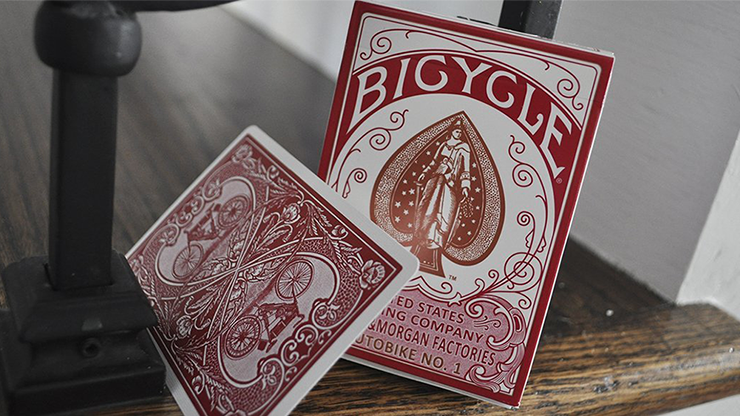 Vélo AutoBike No. 1, cartes à jouer rouges