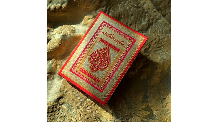 ARABESQUE Playing Cards - Player's Edition (Red) by Lotrek