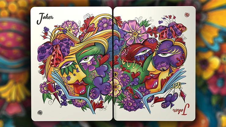 Cartes à jouer USPCC, édition Masquerade Mardi Gras, en vente