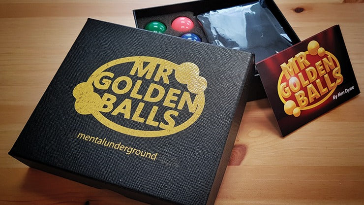 Mr Golden Balls 2.0, Gimmicks and Online Instructions by Ken Dyne