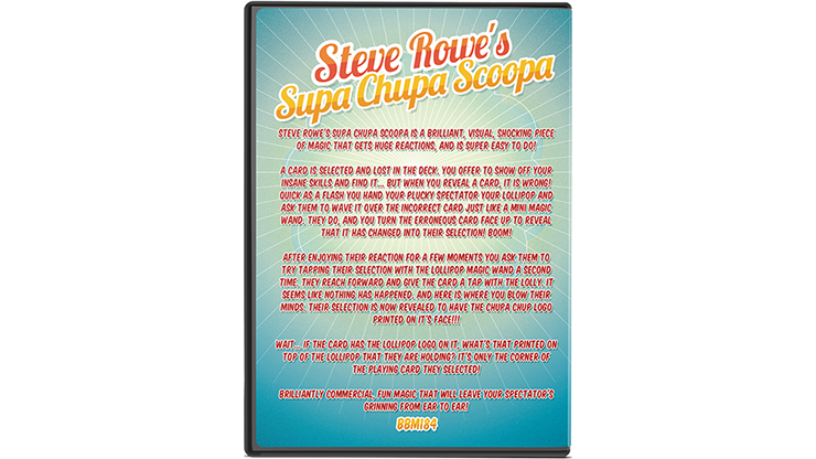 Supa Chupa Scoopa de Steve Rowe, gadgets et instructions en ligne