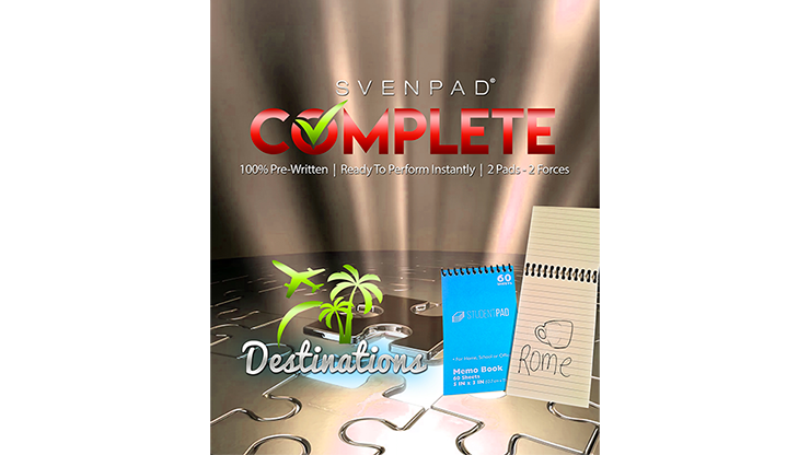 SvenPad® Complet, Destinations