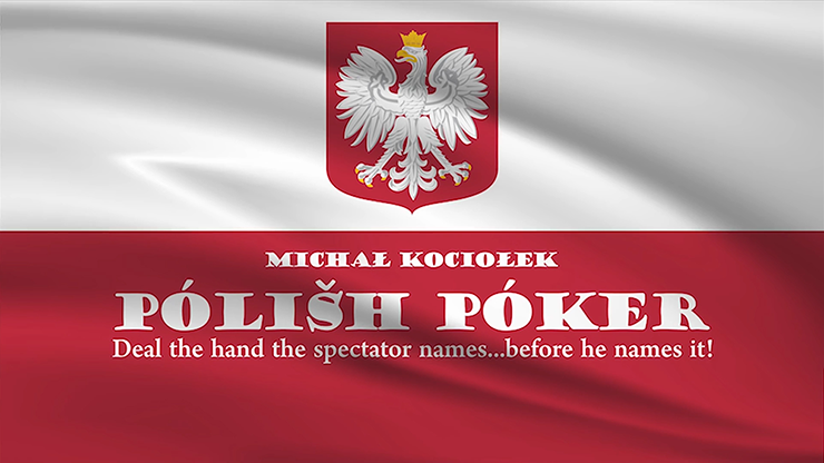 Polish Poker, Gimmicks and Online Instructions by Michal Kociolek, on sale
