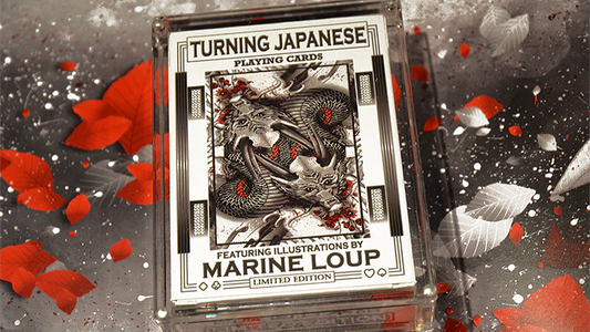 Limited Edition Turning Japanese Playing Cards by Craig Maidment, on sale