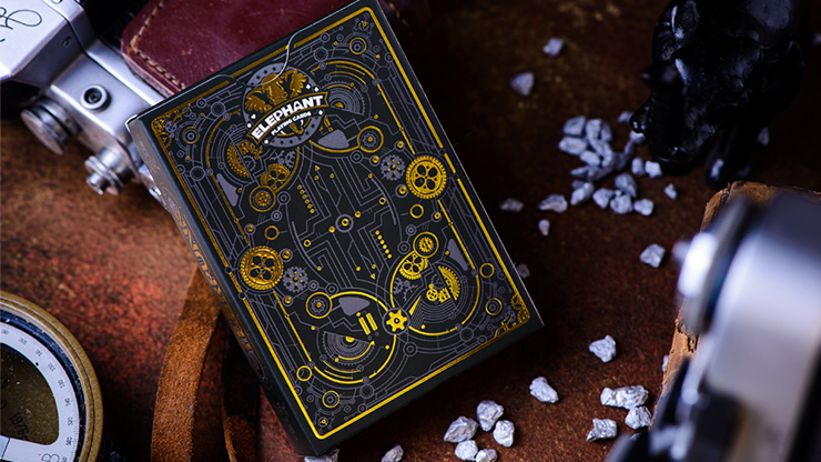 Cyberpunk Gold by Elephant Playing Cards, on sale