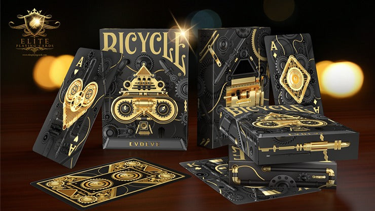 Cartes à jouer Bicycle Evolve par Elite Playing Cards