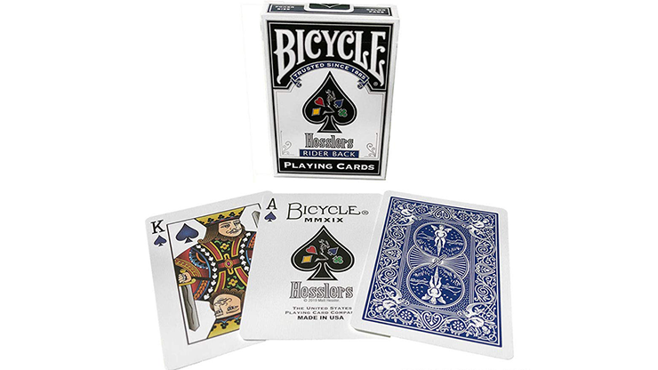 Hesslers Rider Back, Blue Playing Cards
