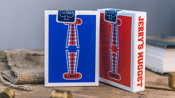 Modern Feel Jerry's Nuggets Gaff, cartes à jouer bleues et rouges*