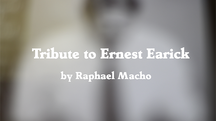 Vidéo Hommage à Ernest Earick par Raphael Macho (Télécharger)