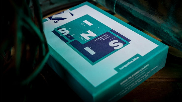 Sinis, Turquoise Playing Cards by Marc Ventosa, on sale