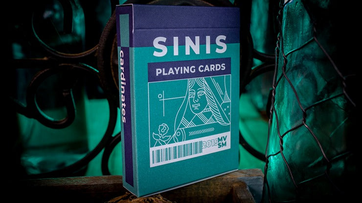 Sinis, Turquoise Playing Cards by Marc Ventosa, on sale