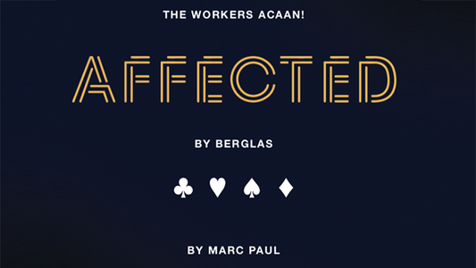 Affecté par Berglas (Gimmick et instructions en ligne) par Marc Paul &amp; Kaymar Magic - Astuce