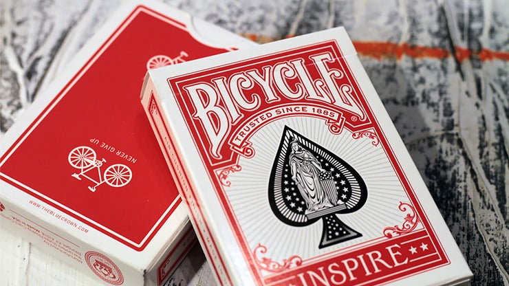 Bicycle Inspire, Red Playing Cards
