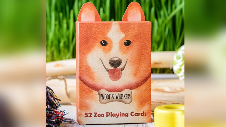 Zoo 52, Woof Whiskers Cartes à jouer par Elephant Playing Cards