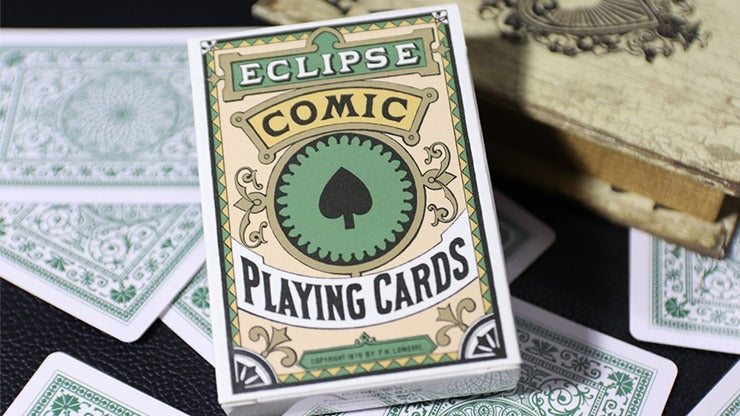Cartes à jouer prototype de bande dessinée Eclipse