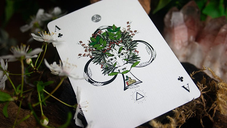 « Les cartes à jouer de l'homme vert, automne » par Jocu
