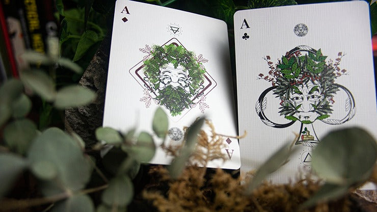 The Green Man Playing Cards, Autumn by Jocu
