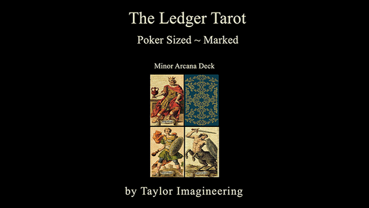 Ledger Minor Arcana Deck Poker Sized Marked, 1 Deck and Online Instructions by Taylor Imagineering, on sale