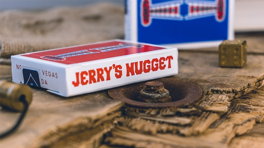 The Hanrahan Gaff Company Jerry's Nuggets Rising Card Bleu