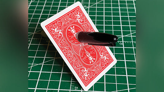 Sharpie Thru Card, Bicycle Red by The Hanrahan Gaff Company