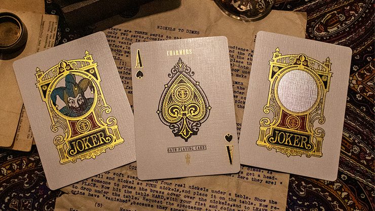 Charmers, Green Playing Cards by Kellar and Lotrek