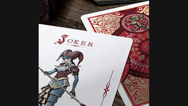 Cartes à jouer rouges Sovereign STD par Jody Eklund