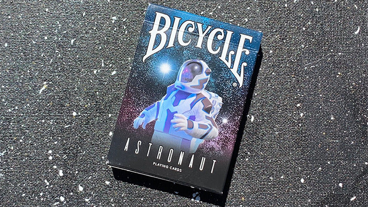 Jeu De Cartes Astronaute À Vélo Doré