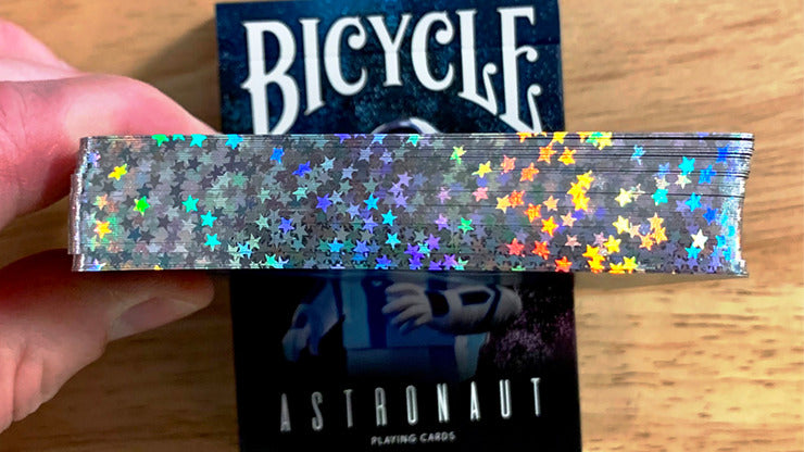 Jeu De Cartes Astronaute À Vélo Doré