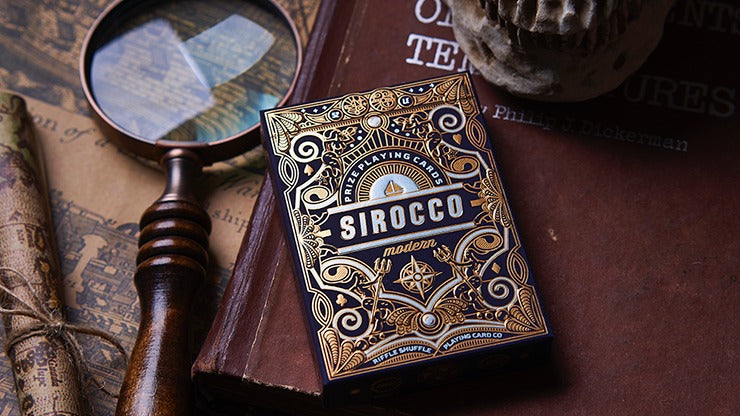 Cartes à jouer modernes Sirocco par Riffle Shuffle