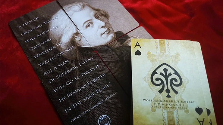 Wolfgang Amadeus Mozart, Composers Playing Cards