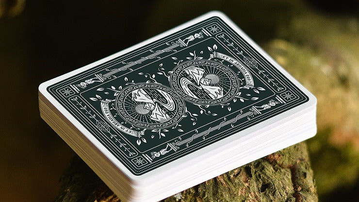 The Arcadia Signature Edition, cartes à jouer vertes par Arcadia Playing Cards