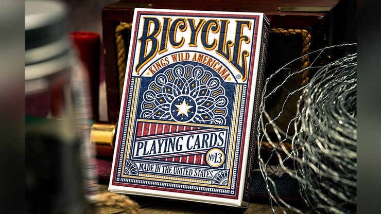 Cartes à jouer Kings Wild Bicycle Americana par Jackson Robinson*