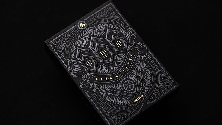 666 Dark Reserves, cartes à jouer en feuille d'or