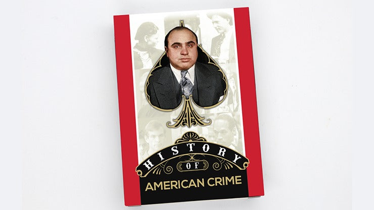 History Of American Crime Playing Cards