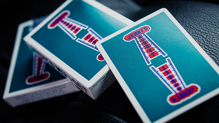 Vintage Feel Jerry's Nuggets, Aqua Playing Cards*