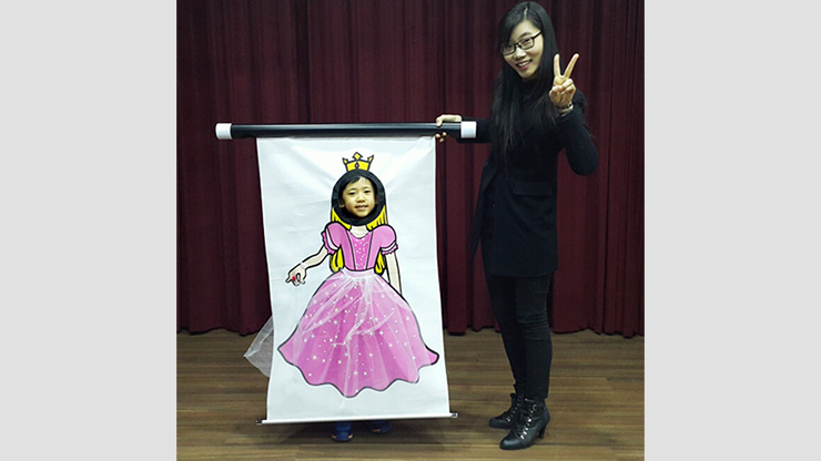 Baguette de personnage, princesse par JL Magic