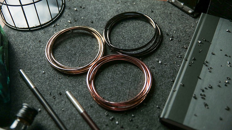 4 inch Linking Rings, Gold by TCC