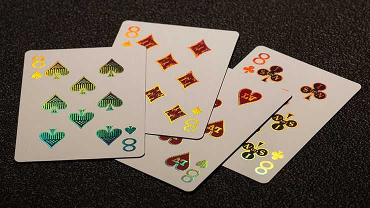 Cartes à jouer Vertex noires