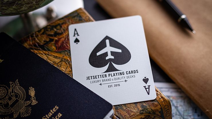 Édition Lounge en Terminal Teal par Jetsetter Playing Cards*