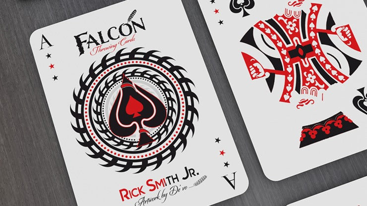 Cartes à lancer Falcon Razors par Rick Smith Jr. et De'vo