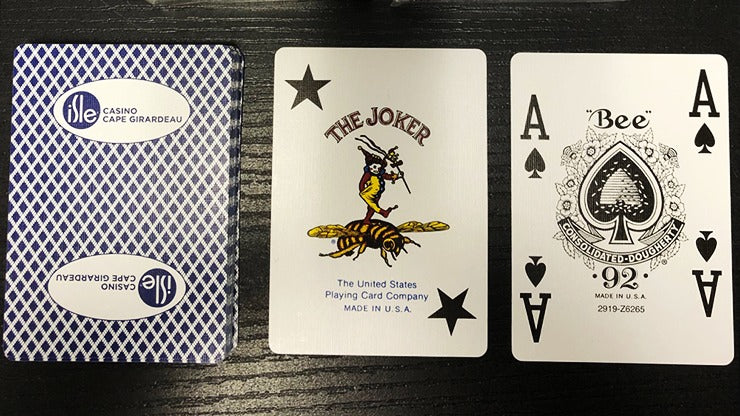 Isle Casino, Blue Playing Cards