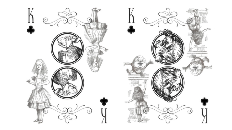 Fig. 23 Cartes à jouer en forme de miroir