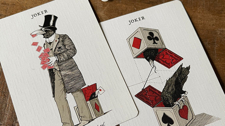 RAVN IIII, cartes à jouer rouges conçues par Stockholm17