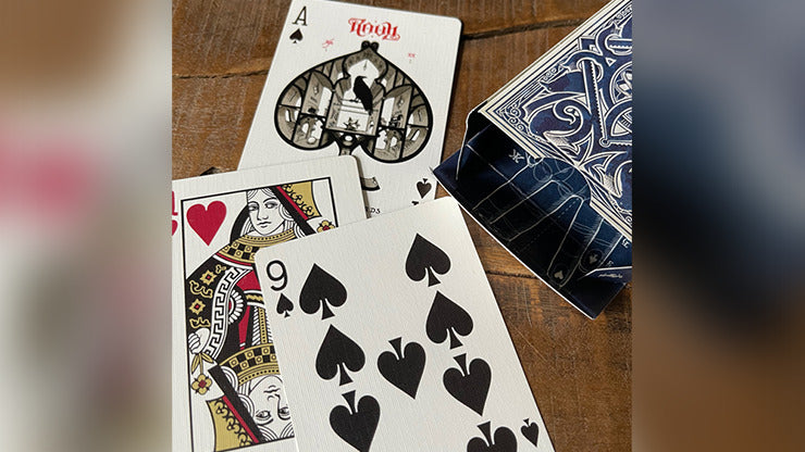 RAVN IIII, Blue Playing Cards Designed by Stockholm17