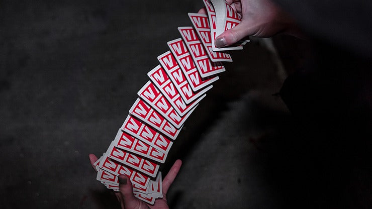 Prototype, Supreme Red Playing Cards by Vin