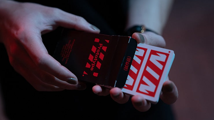 Prototype, Supreme Red Playing Cards by Vin
