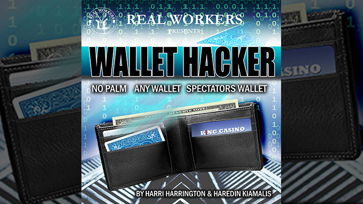 Wallet Hacker BLUE, gadgets et instructions en ligne par Joel Dickinson