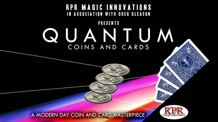 Quantum Coins, UK 10 Pence Red Card Gimmicks and Online Instructions by Greg Gleason and RPR Magic Innovations