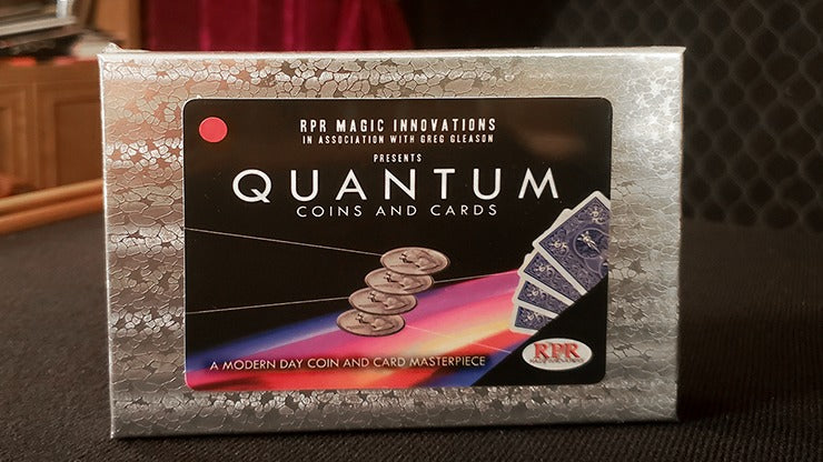 Quantum Coins, UK 10 Pence Red Card Gimmicks and Online Instructions by Greg Gleason and RPR Magic Innovations