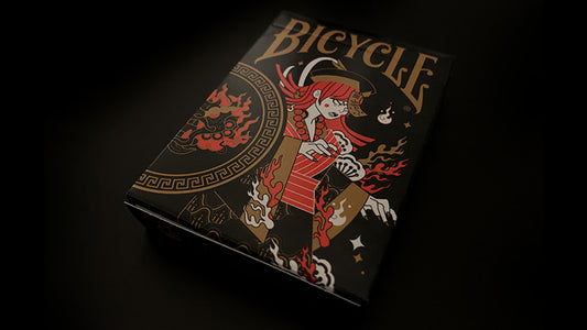 Cartes à jouer Bicycle Midnight Geung Si par HypieLab